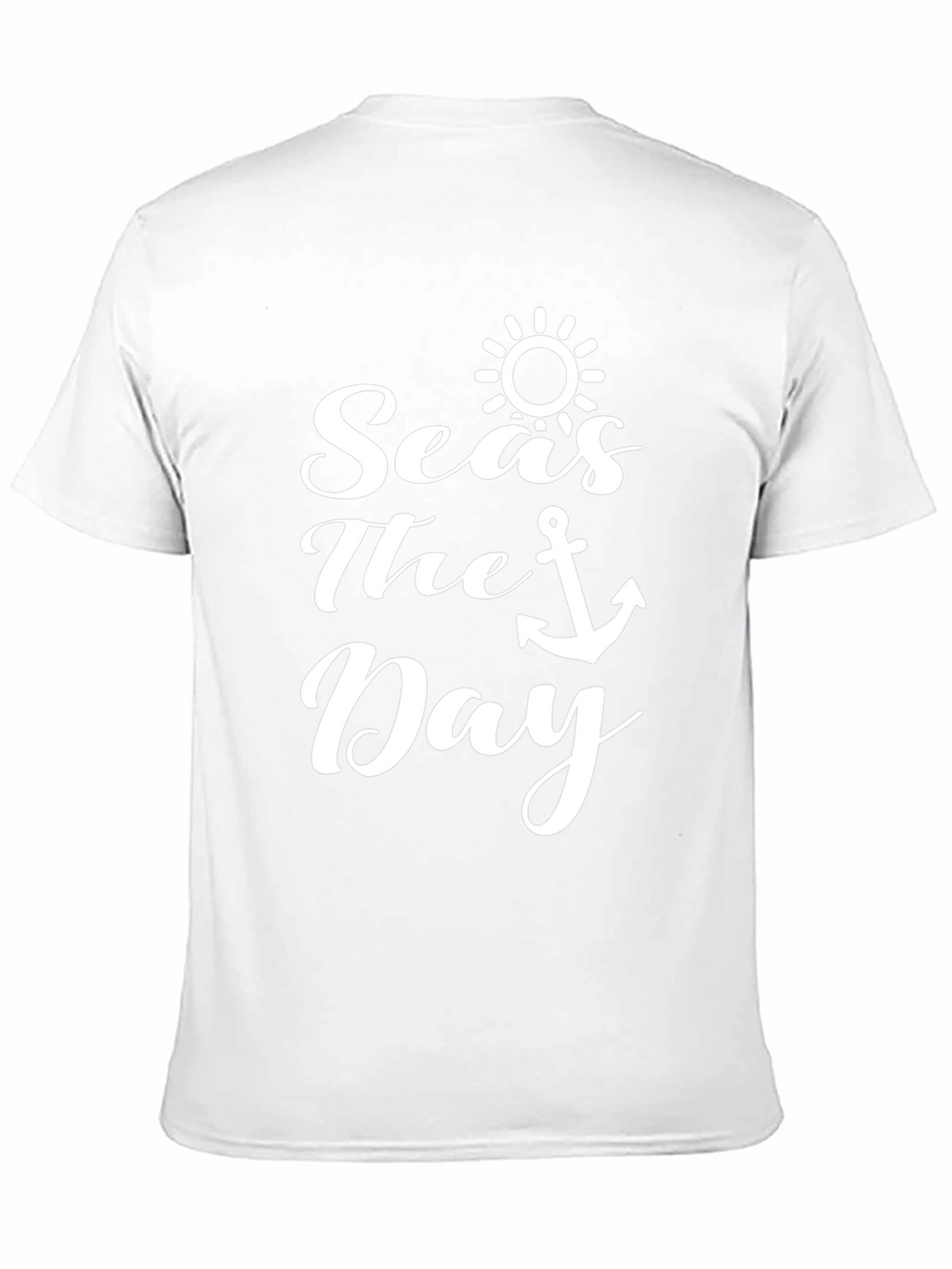 Seas The Day Graphic T-Shirt - Summer Nautical Theme