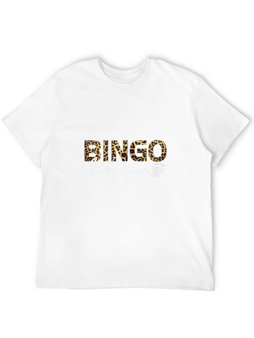 Bingo Grandma Leopard Print T-Shirt