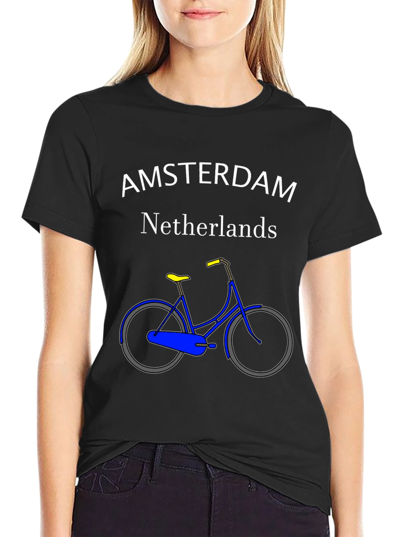 Amsterdam Netherlands Bike T-Shirt