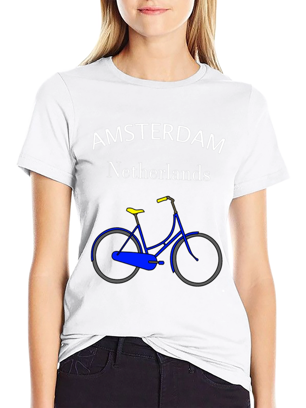 Amsterdam Netherlands Bike T-Shirt