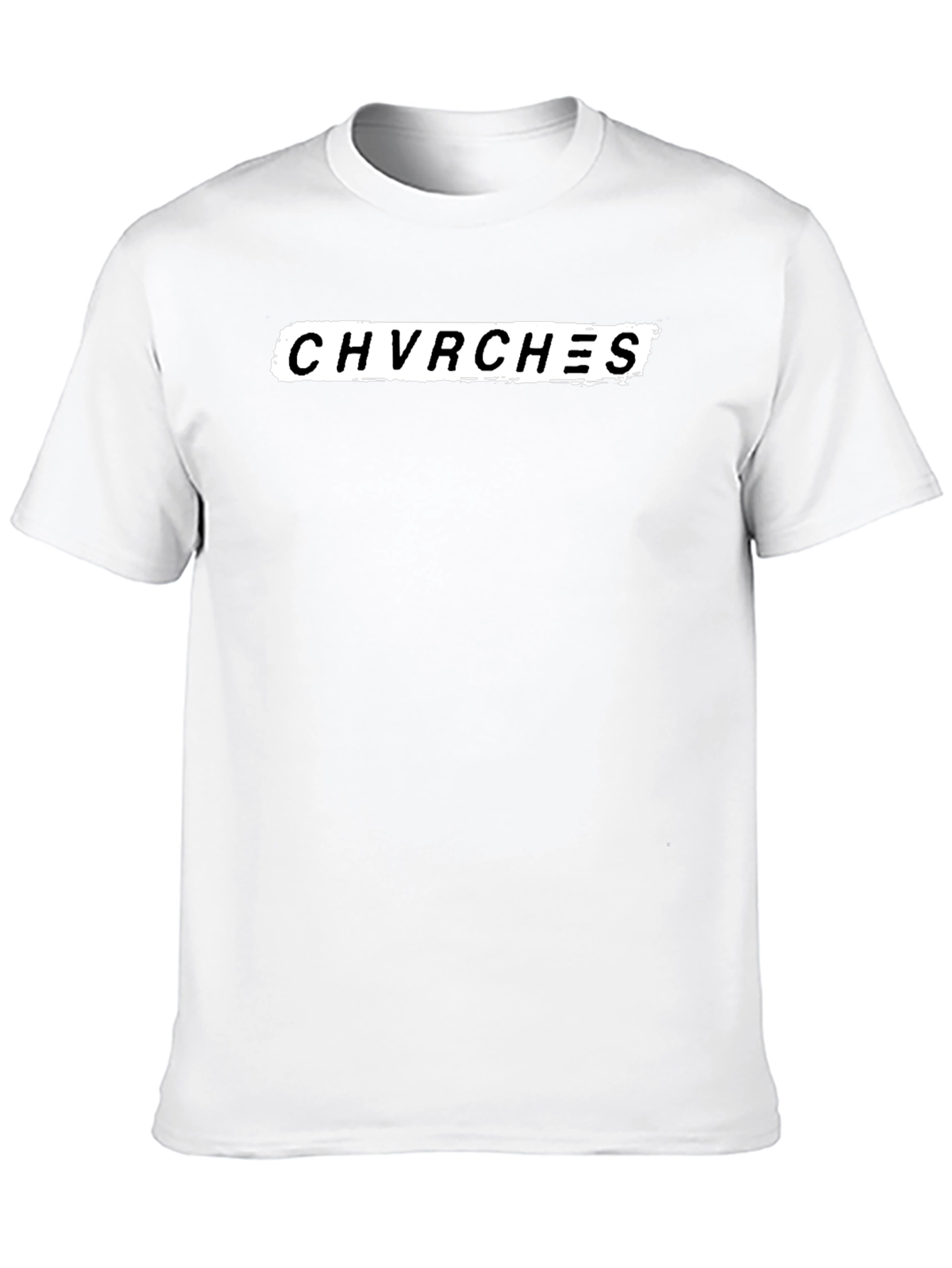 CHVRCHES Band Logo Black T-Shirt