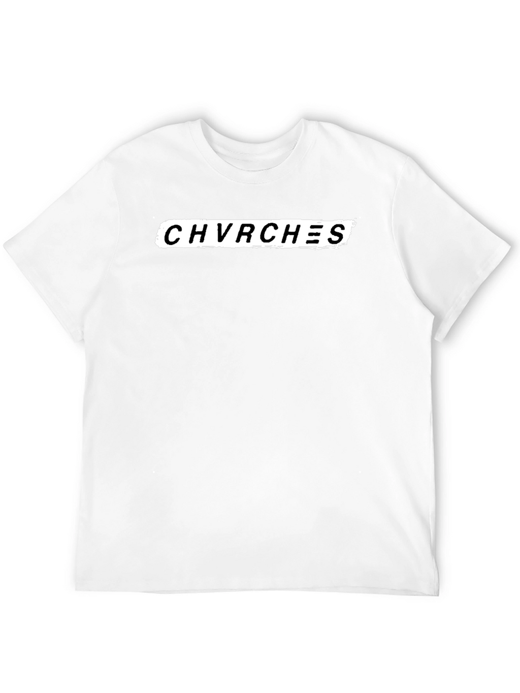 CHVRCHES Band Logo Black T-Shirt
