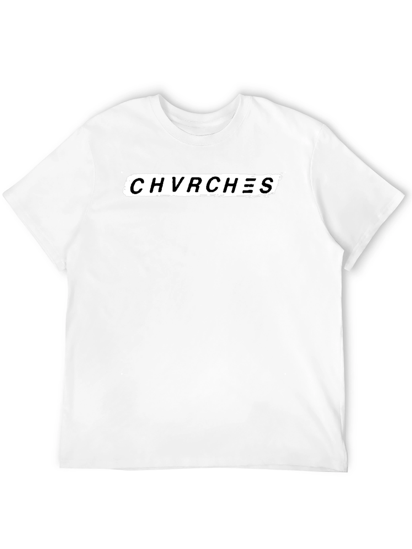 CHVRCHES Band Logo Black T-Shirt