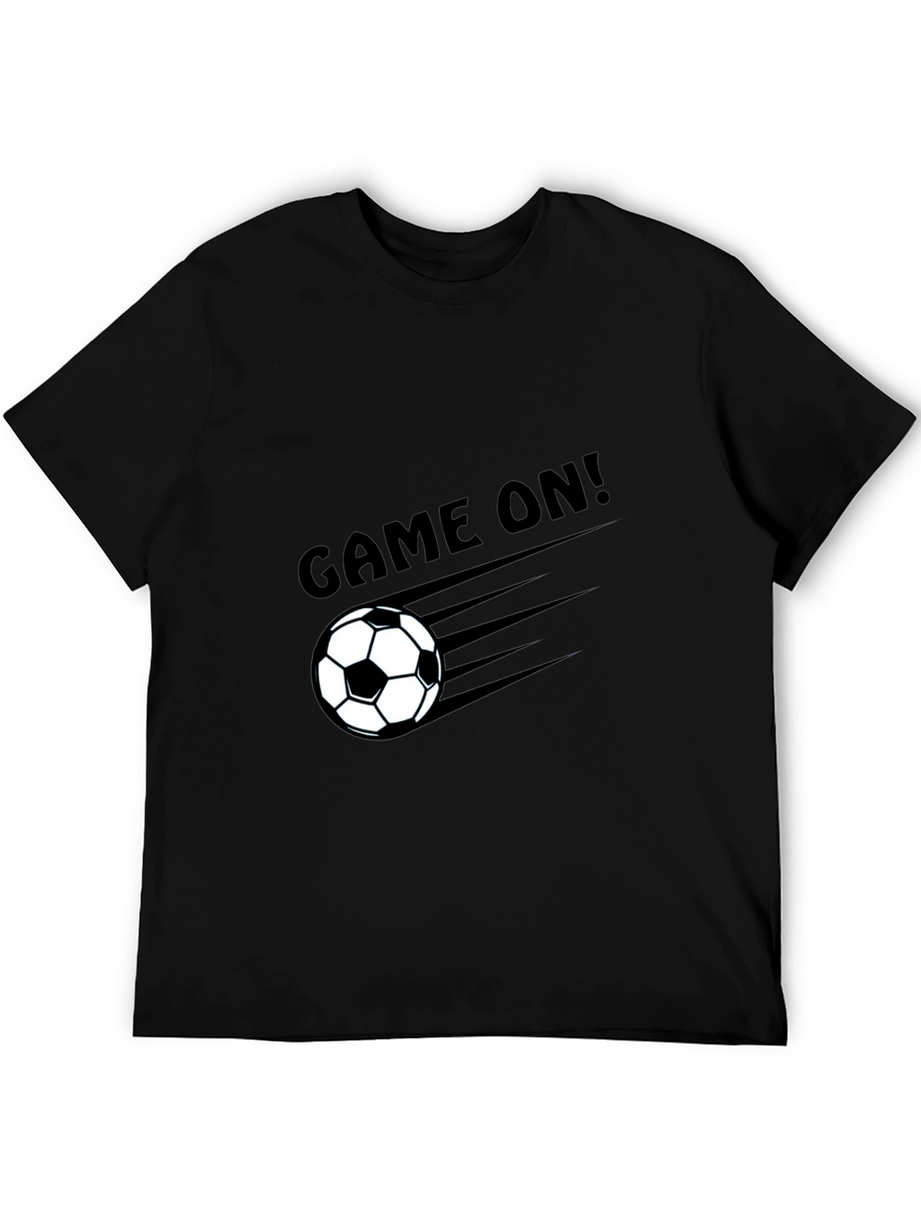 Game On! Graphic Tee - Black