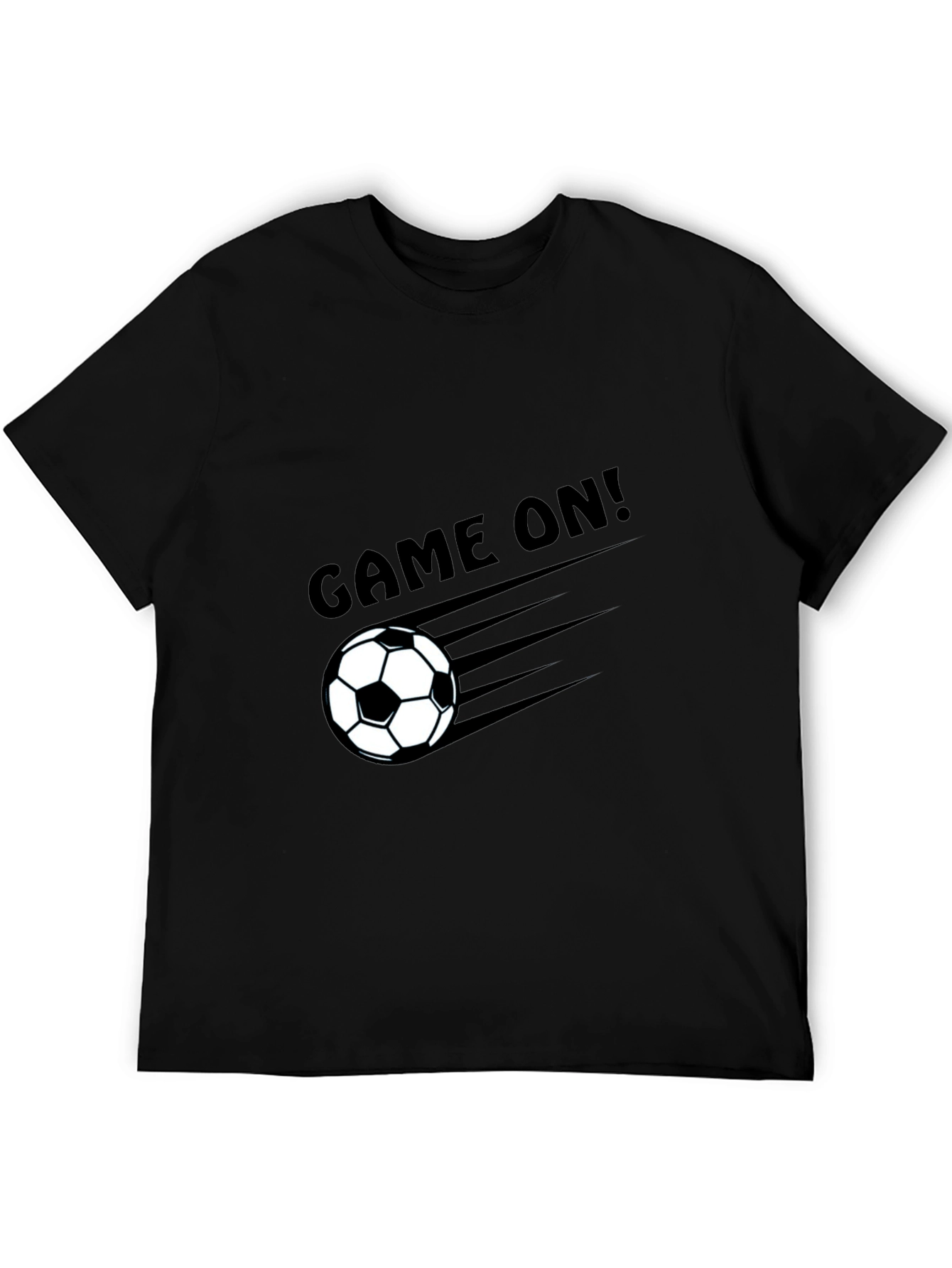Game On! Graphic Tee - Black