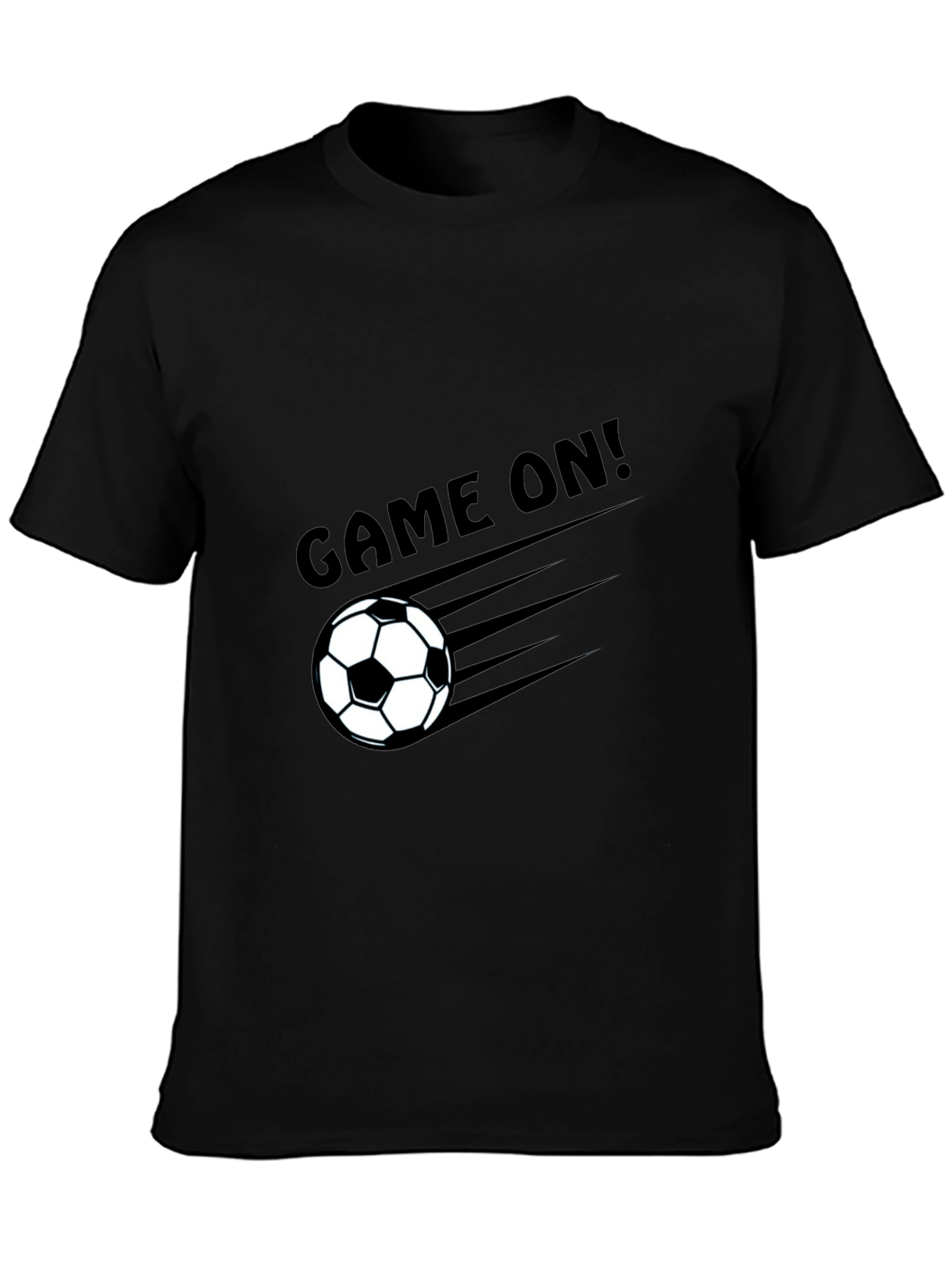 Game On! Graphic Tee - Black