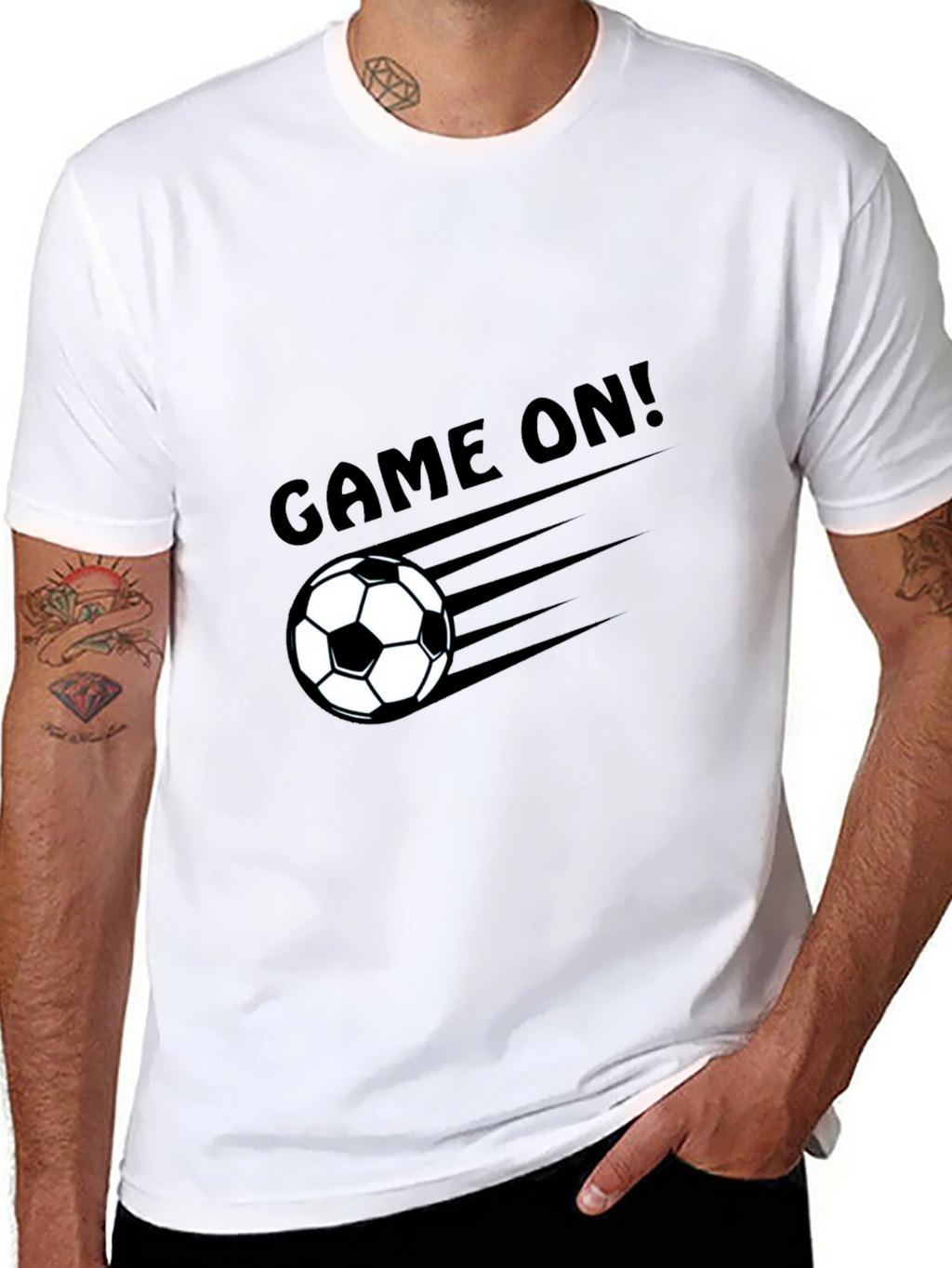 Game On! Graphic Tee - Black