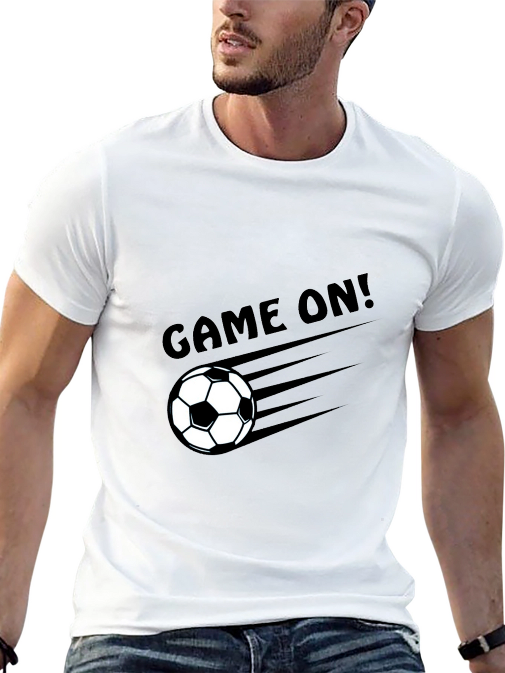 Game On! Graphic Tee - Black