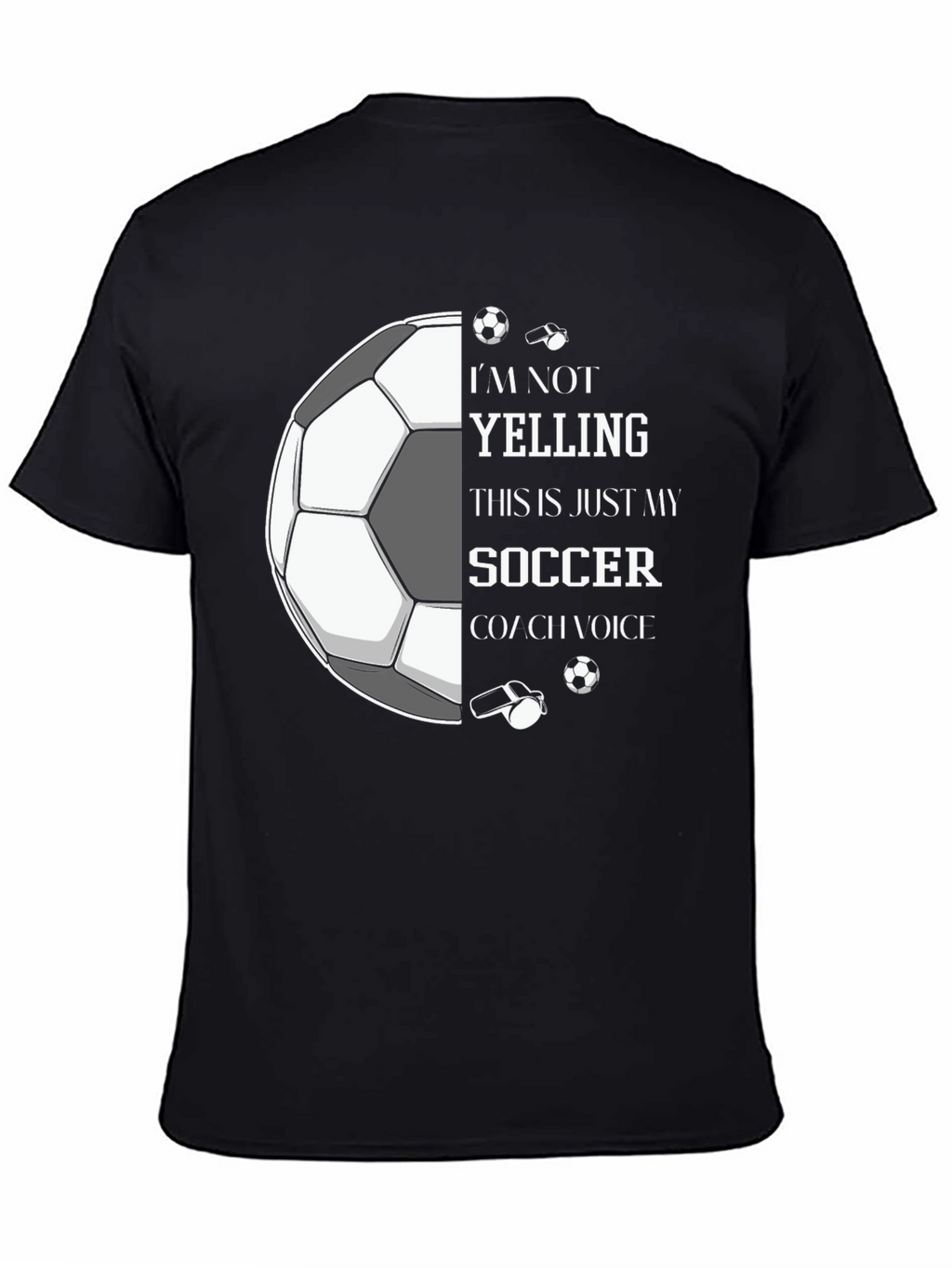 Soccer Coach Voice Graphic Tee