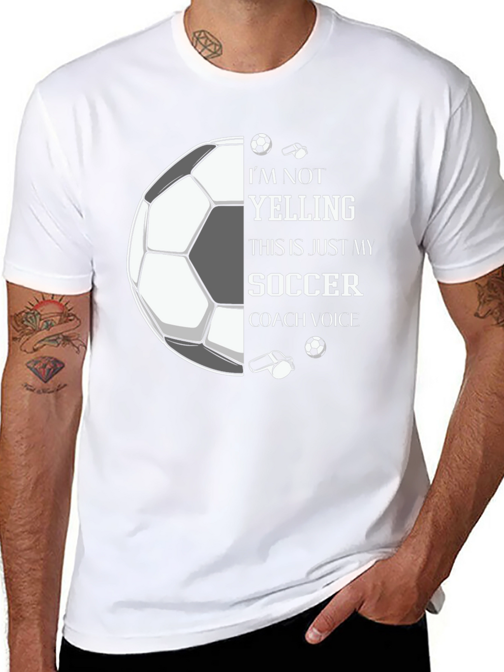Soccer Coach Voice Graphic Tee