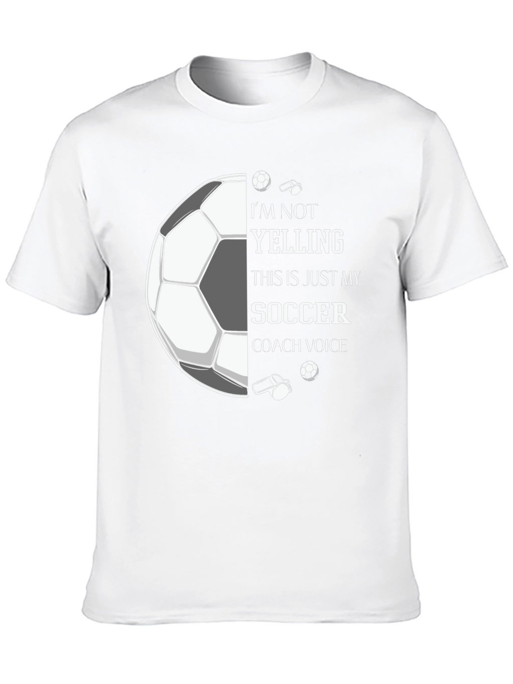 Soccer Coach Voice Graphic Tee