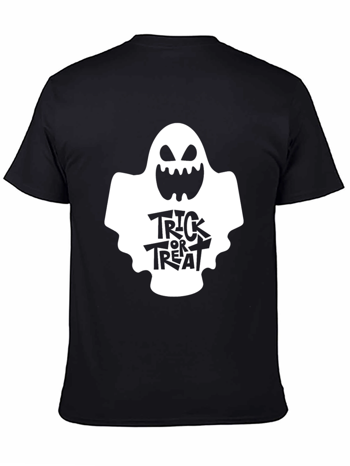 Spooky Ghost Trick or Treat Halloween T-Shirt