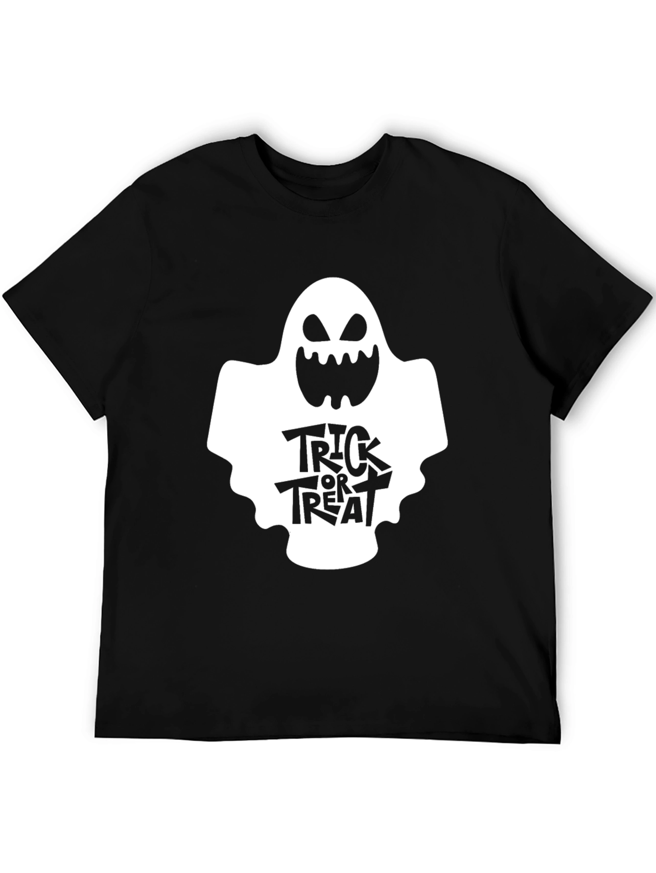 Spooky Ghost Trick or Treat Halloween T-Shirt