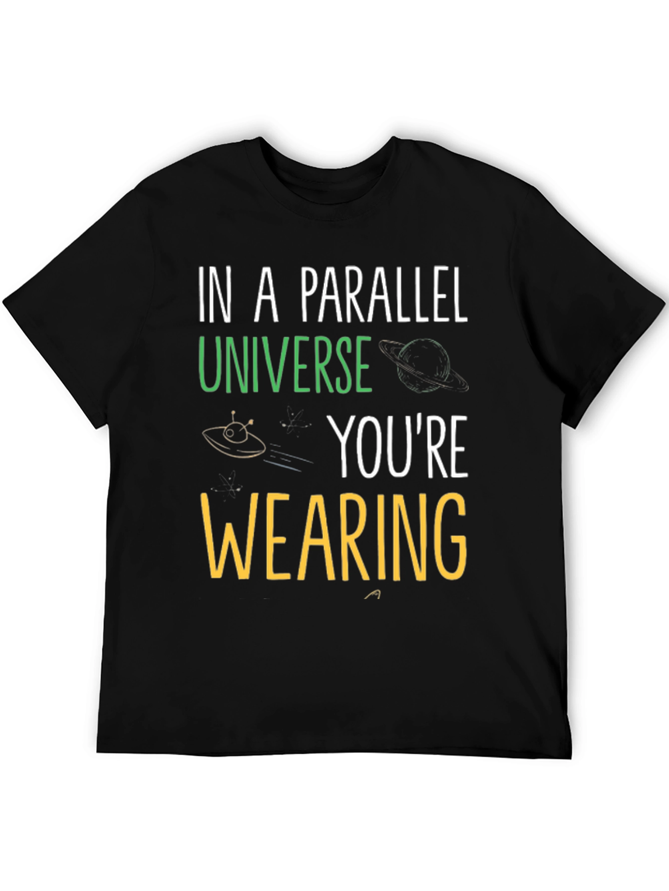 Parallel Universe Graphic T-Shirt - Novelty Space Tee