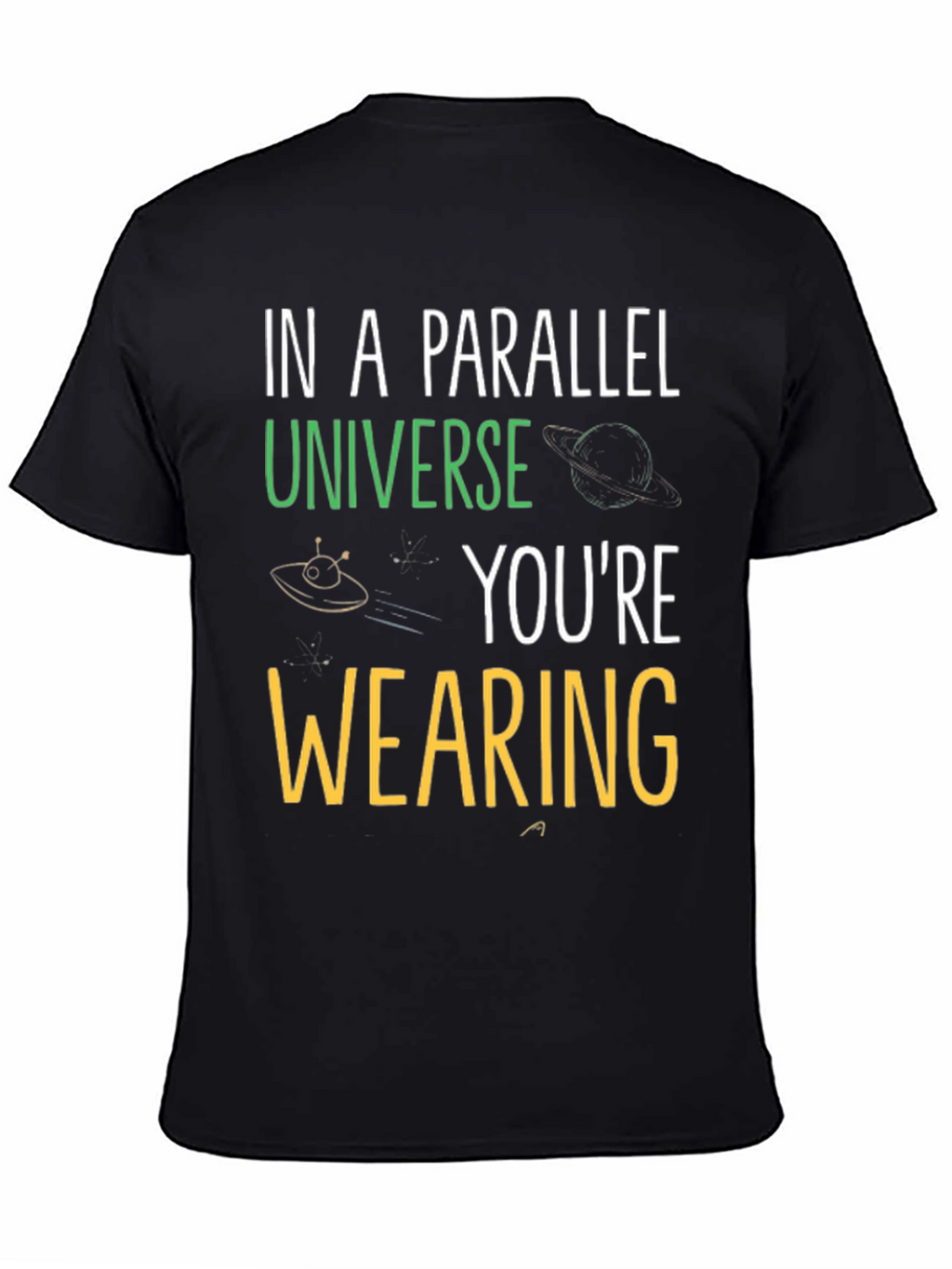 Parallel Universe Graphic T-Shirt - Novelty Space Tee
