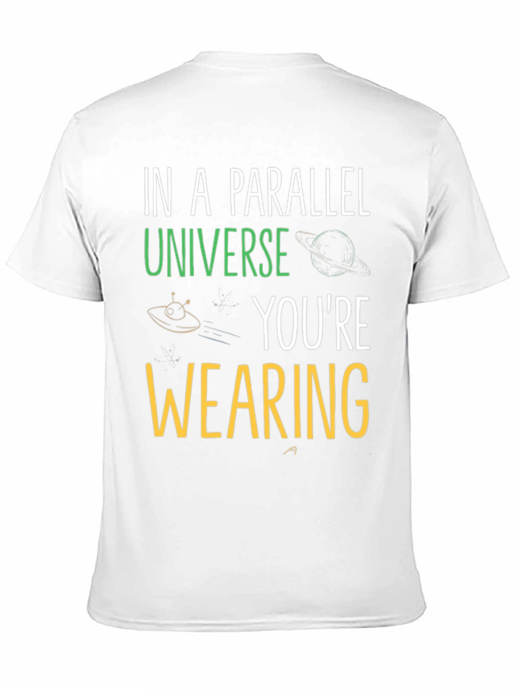 Parallel Universe Graphic T-Shirt - Novelty Space Tee