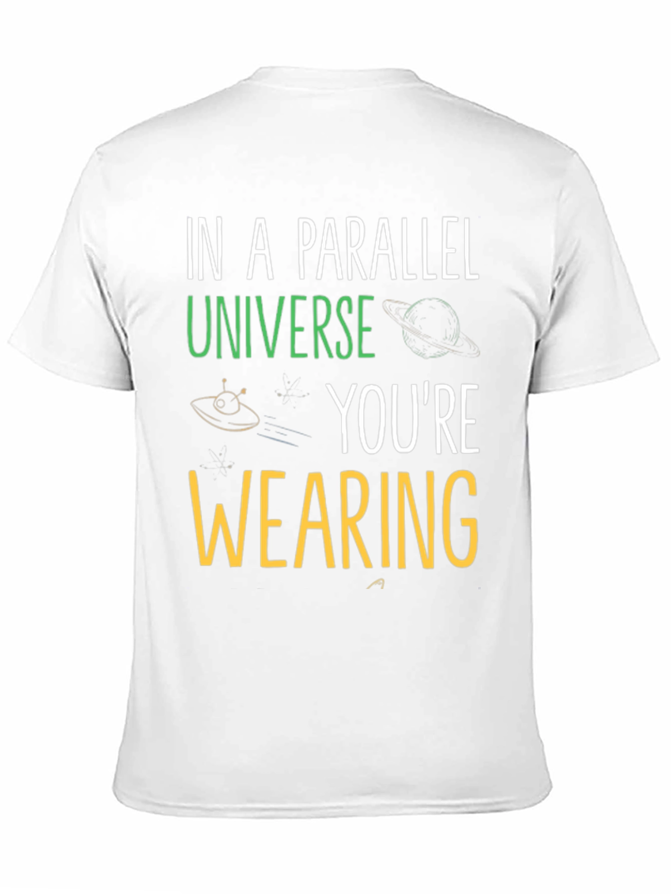 Parallel Universe Graphic T-Shirt - Novelty Space Tee