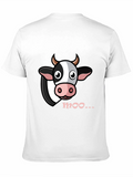 Cow Moo T-Shirt - Funny Animal Graphic Tee