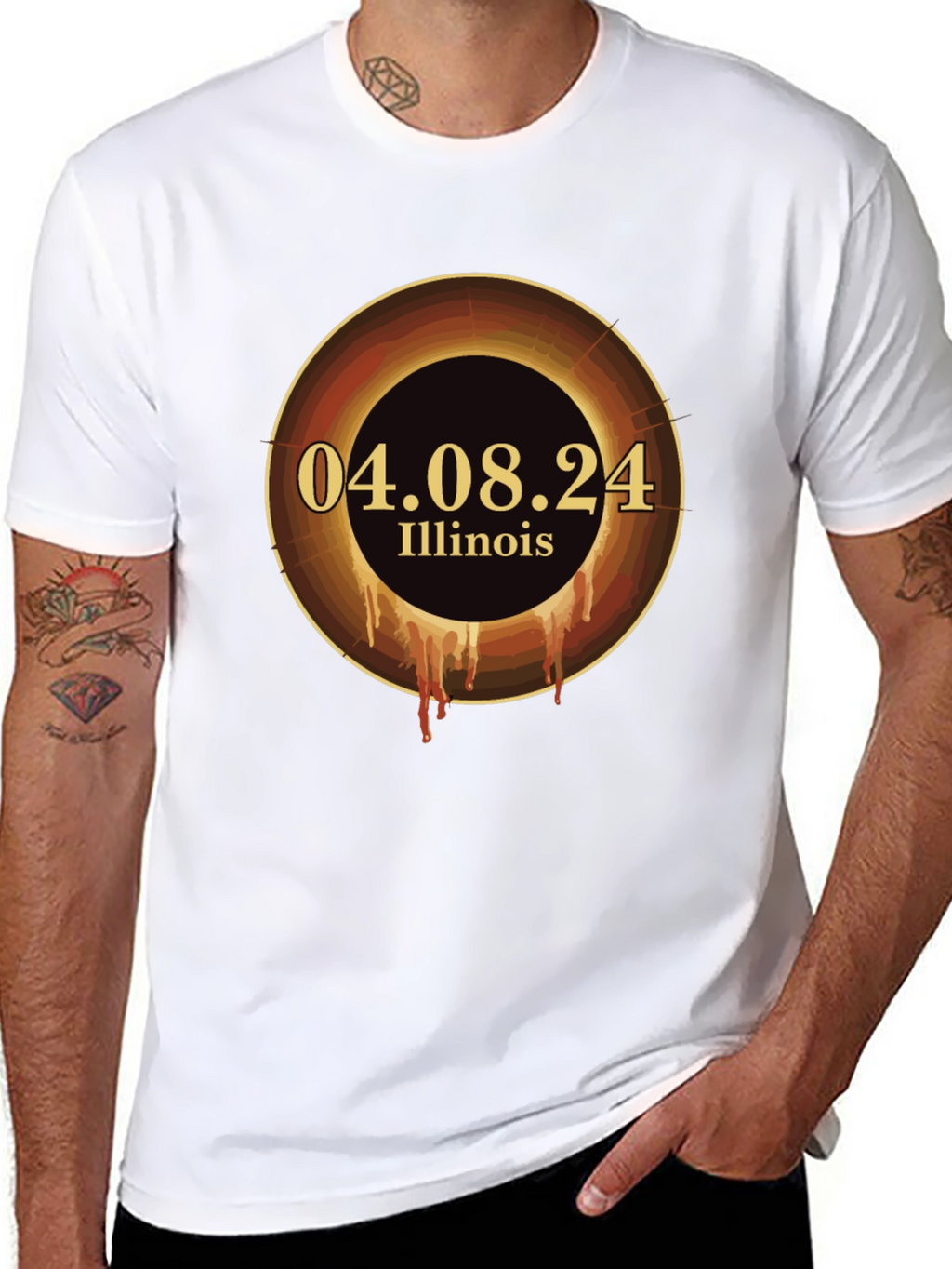 Eclipse 04.08.24 Illinois T-Shirt