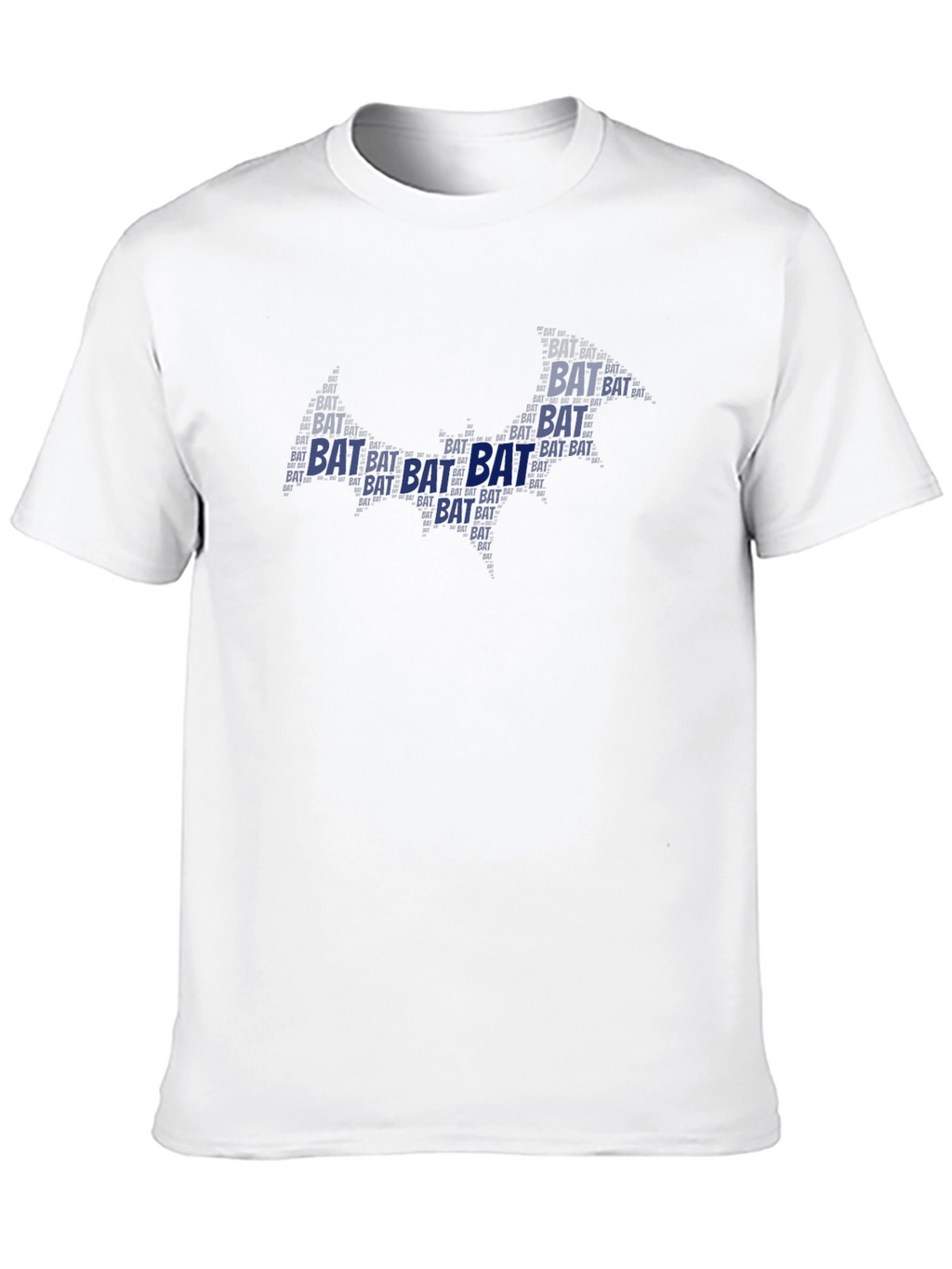 Bat Word Art T-Shirt