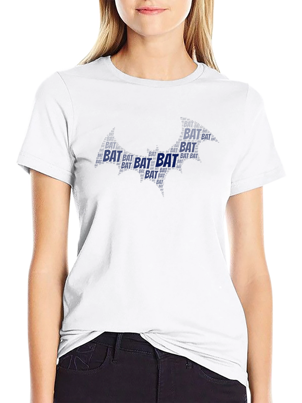 Bat Word Art T-Shirt