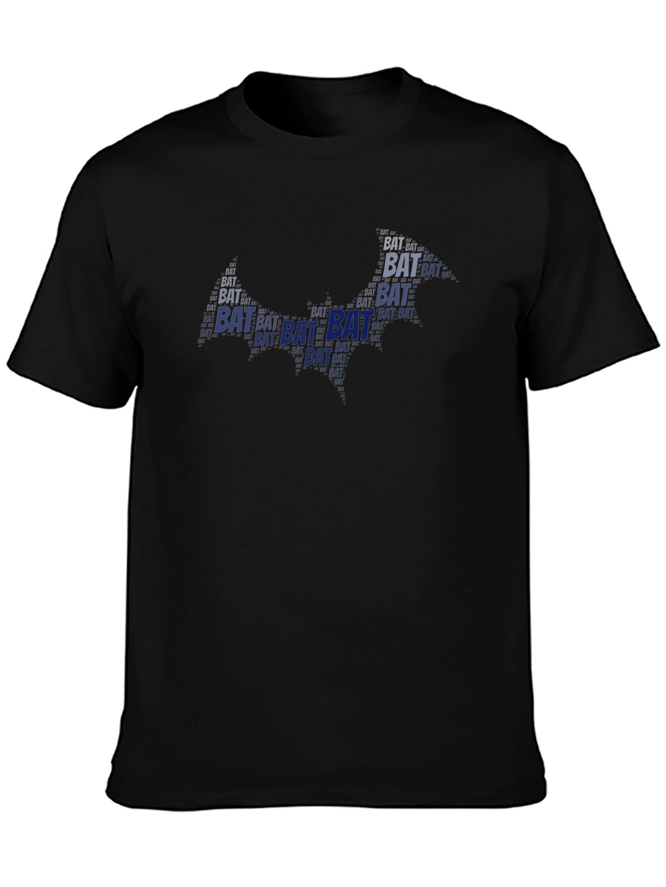 Bat Word Art T-Shirt