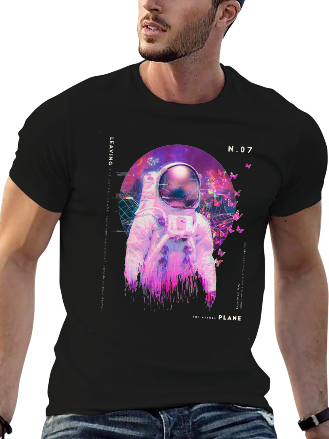 Astronaut Graphic Tee - Leaving the Astral Plane