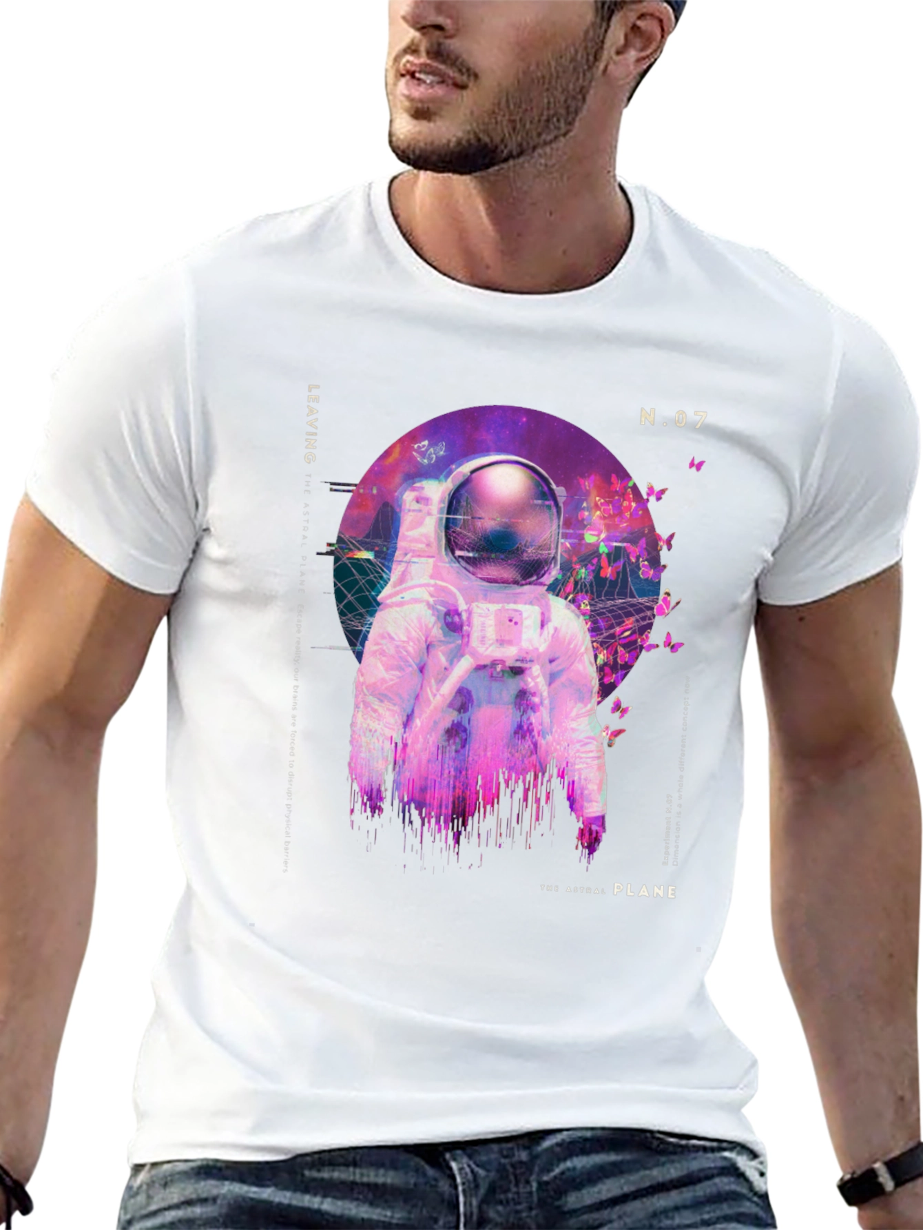 Astronaut Graphic Tee - Leaving the Astral Plane