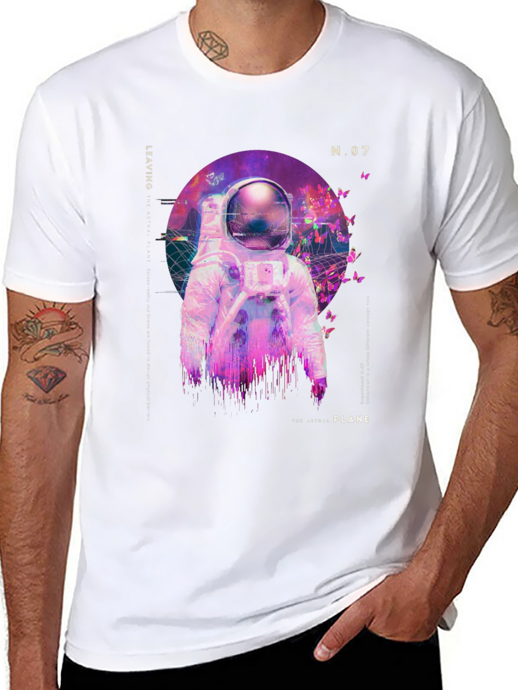 Astronaut Graphic Tee - Leaving the Astral Plane
