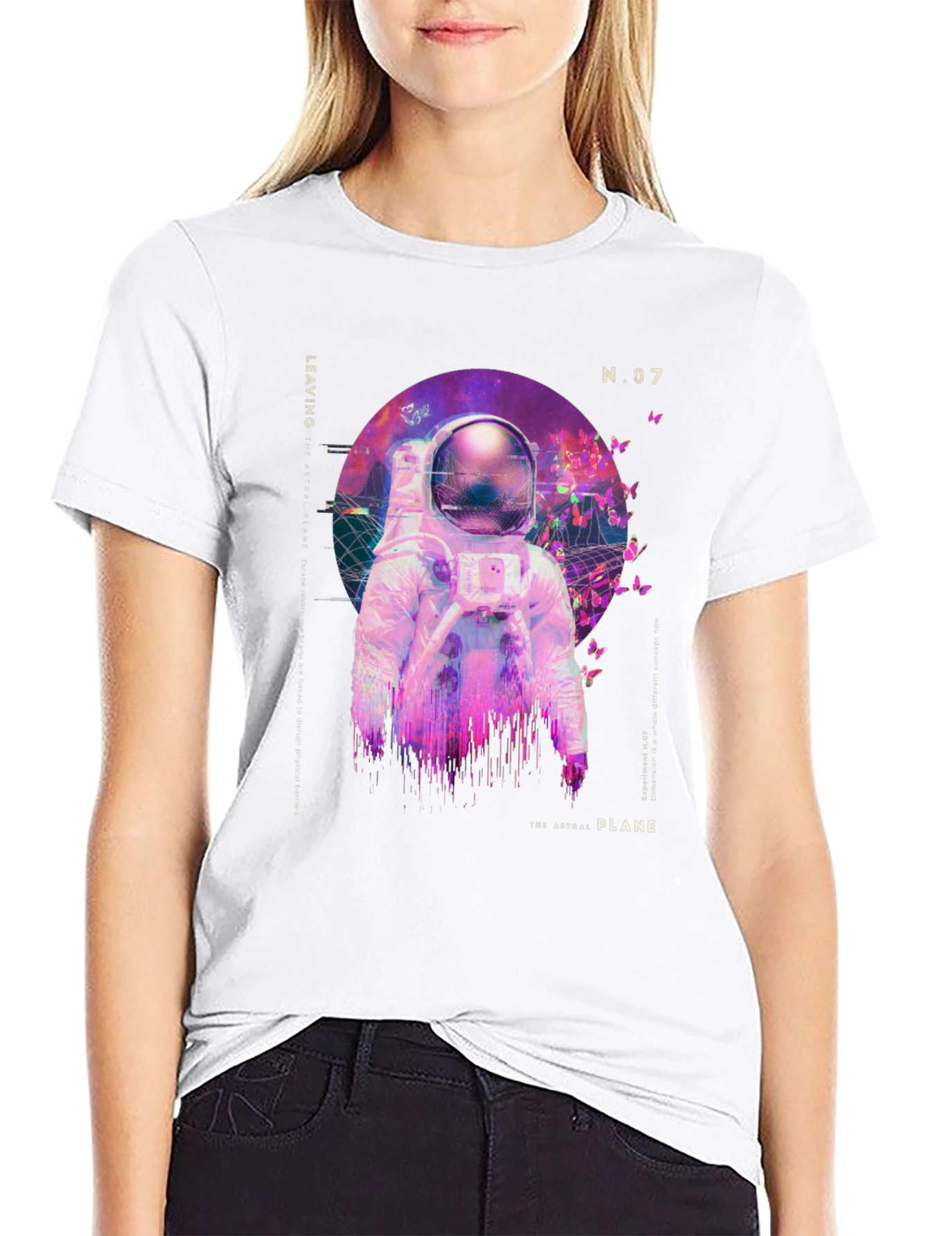Astronaut Graphic Tee - Leaving the Astral Plane