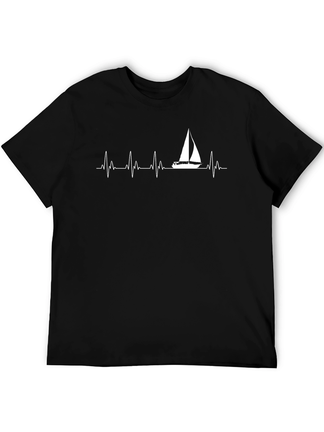 Sailboat Heartbeat T-Shirt