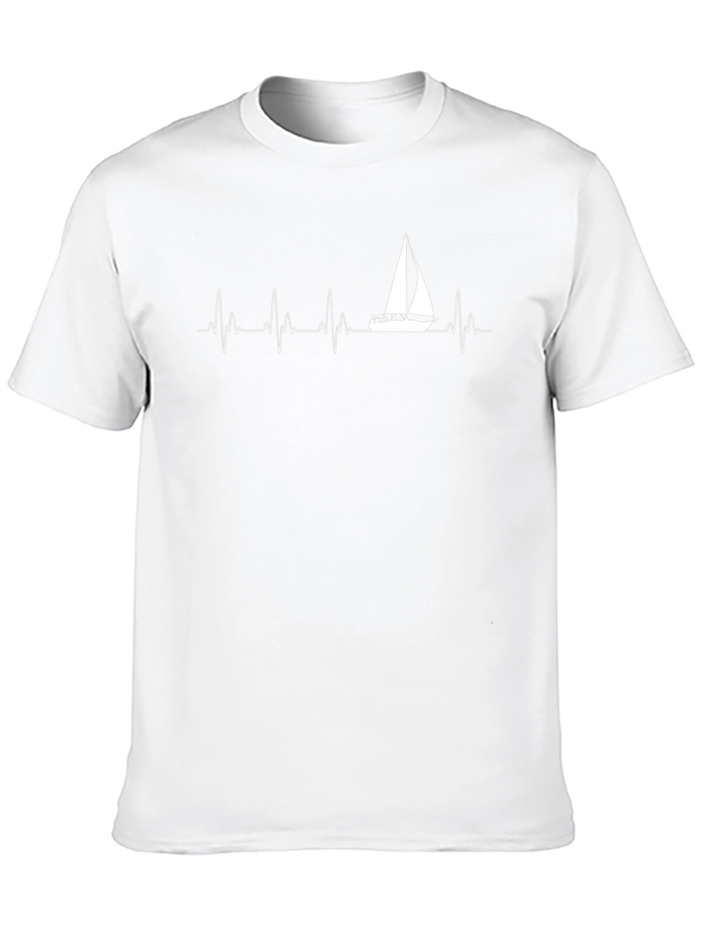 Sailboat Heartbeat T-Shirt