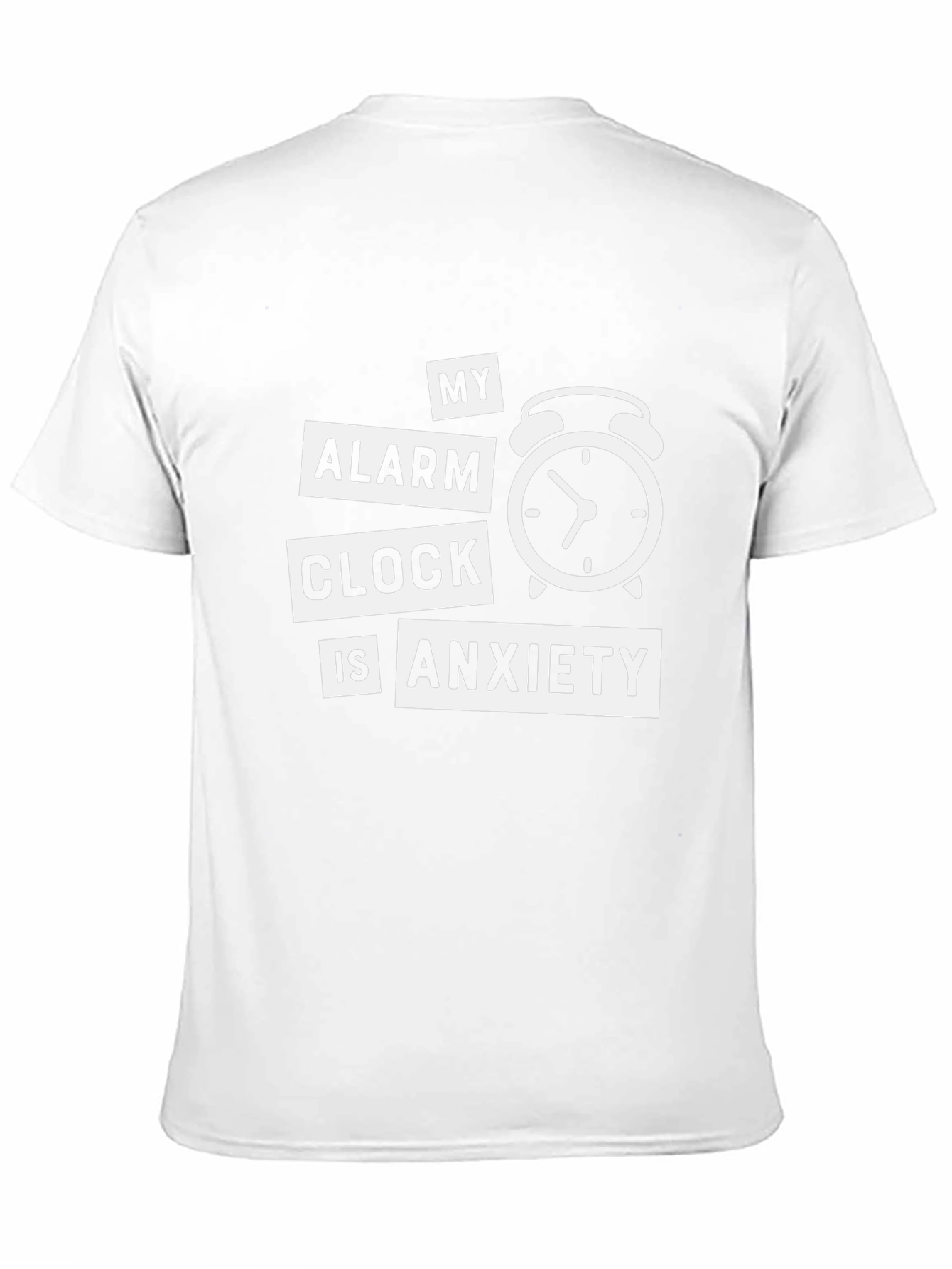 My Alarm Clock Is Anxiety Graphic T-Shirt
