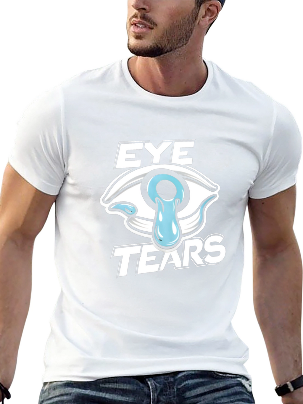 Eye Tears Graphic T-Shirt - Funny Pun Tee