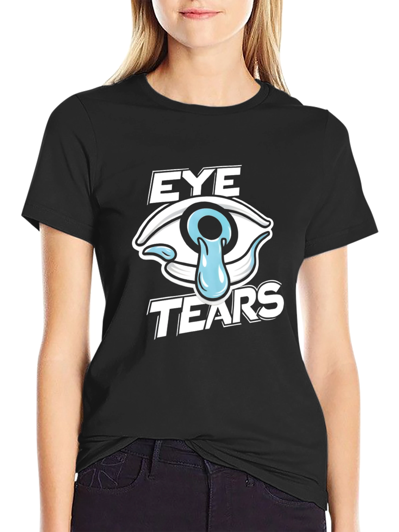 Eye Tears Graphic T-Shirt - Funny Pun Tee