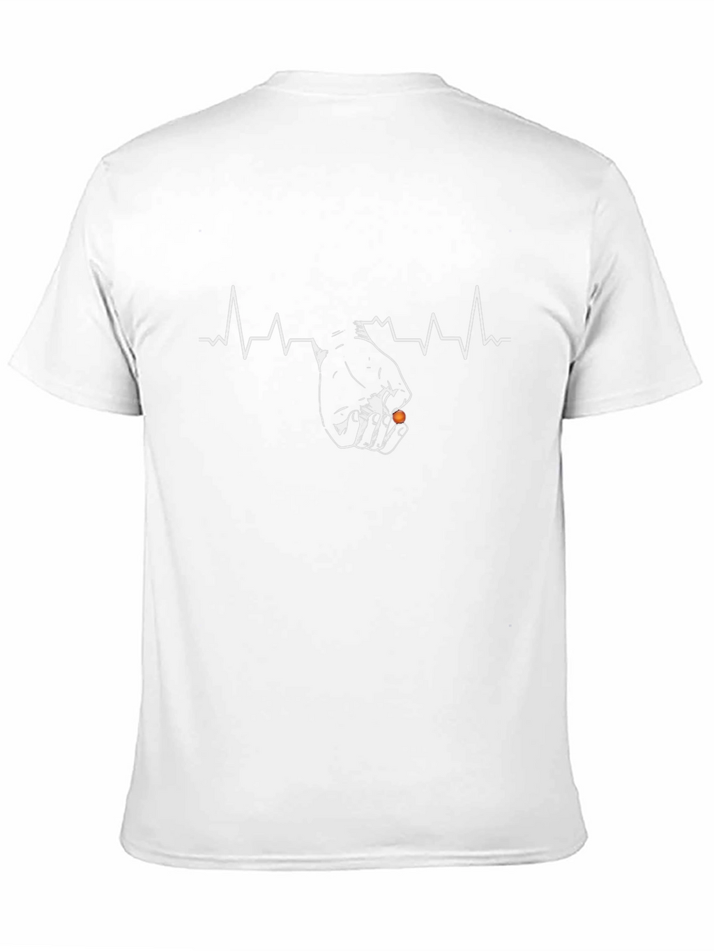 Heartbeat Gamer T-Shirt - Black