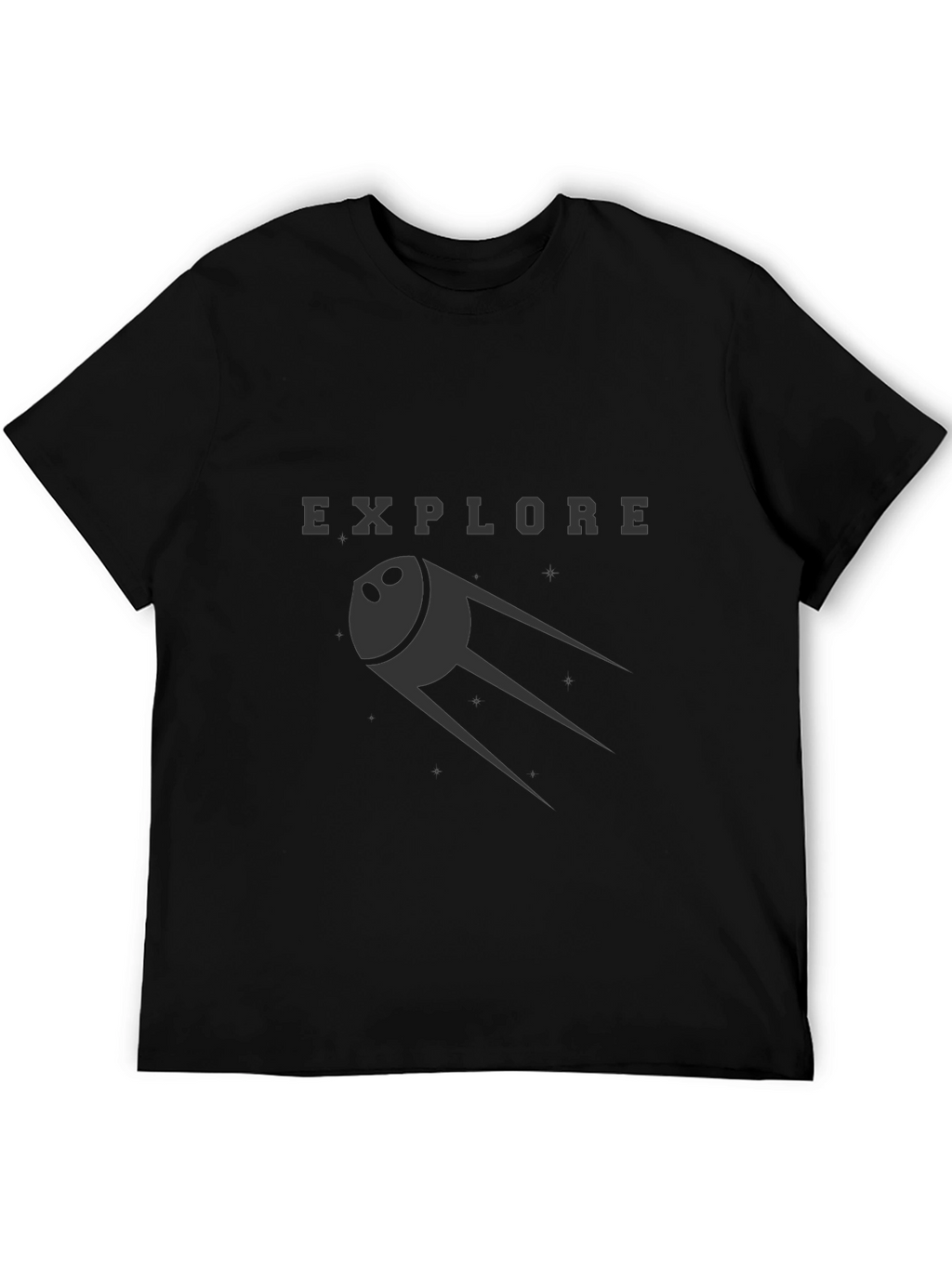 Explore Space T-Shirt - Black
