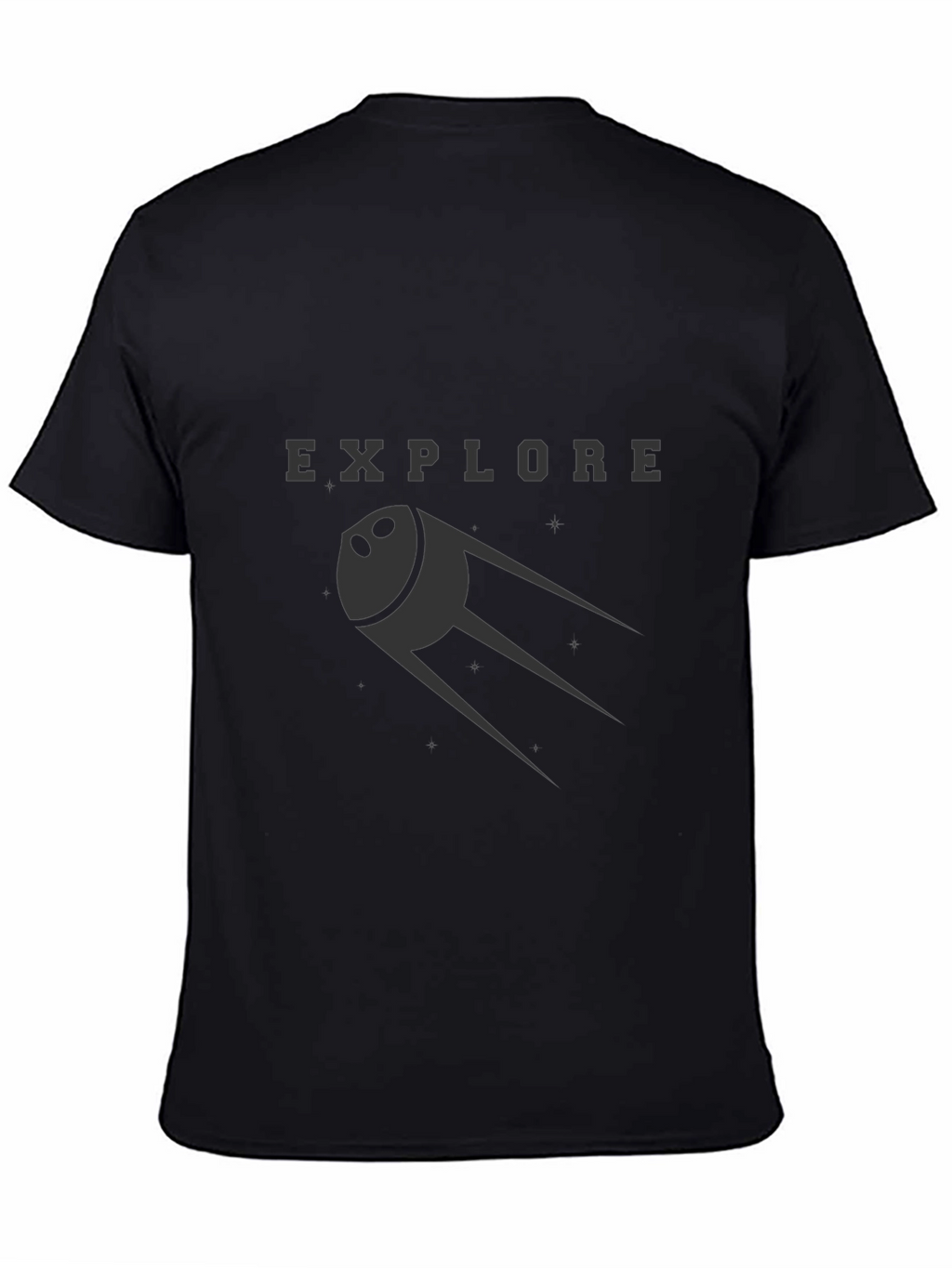 Explore Space T-Shirt - Black