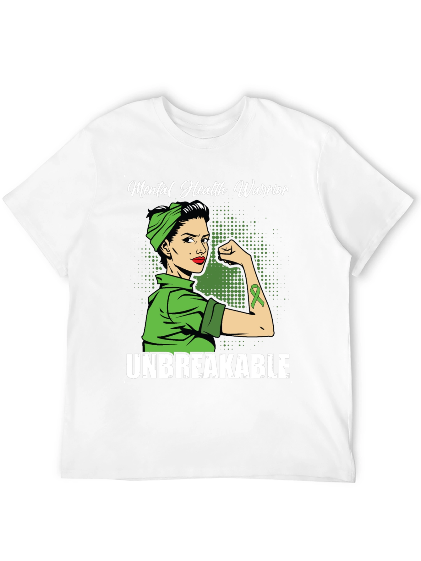 Mental Health Warrior T-Shirt - Unbreakable Graphic Tee