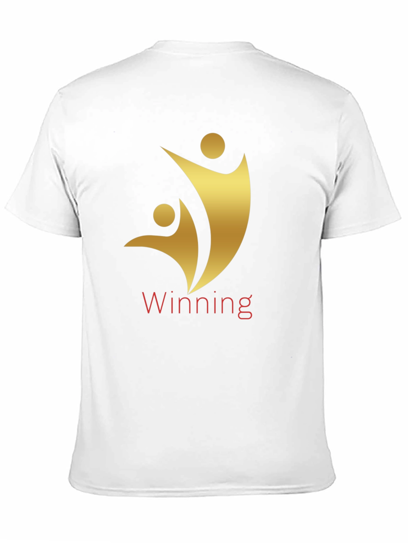 Winning Graphic Tee - Gold on Black