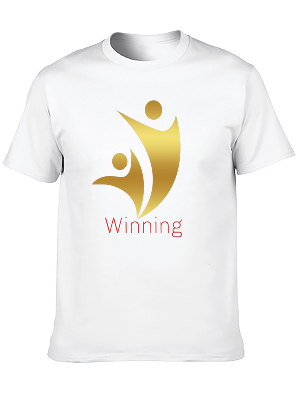 Winning Graphic Tee - Gold on Black