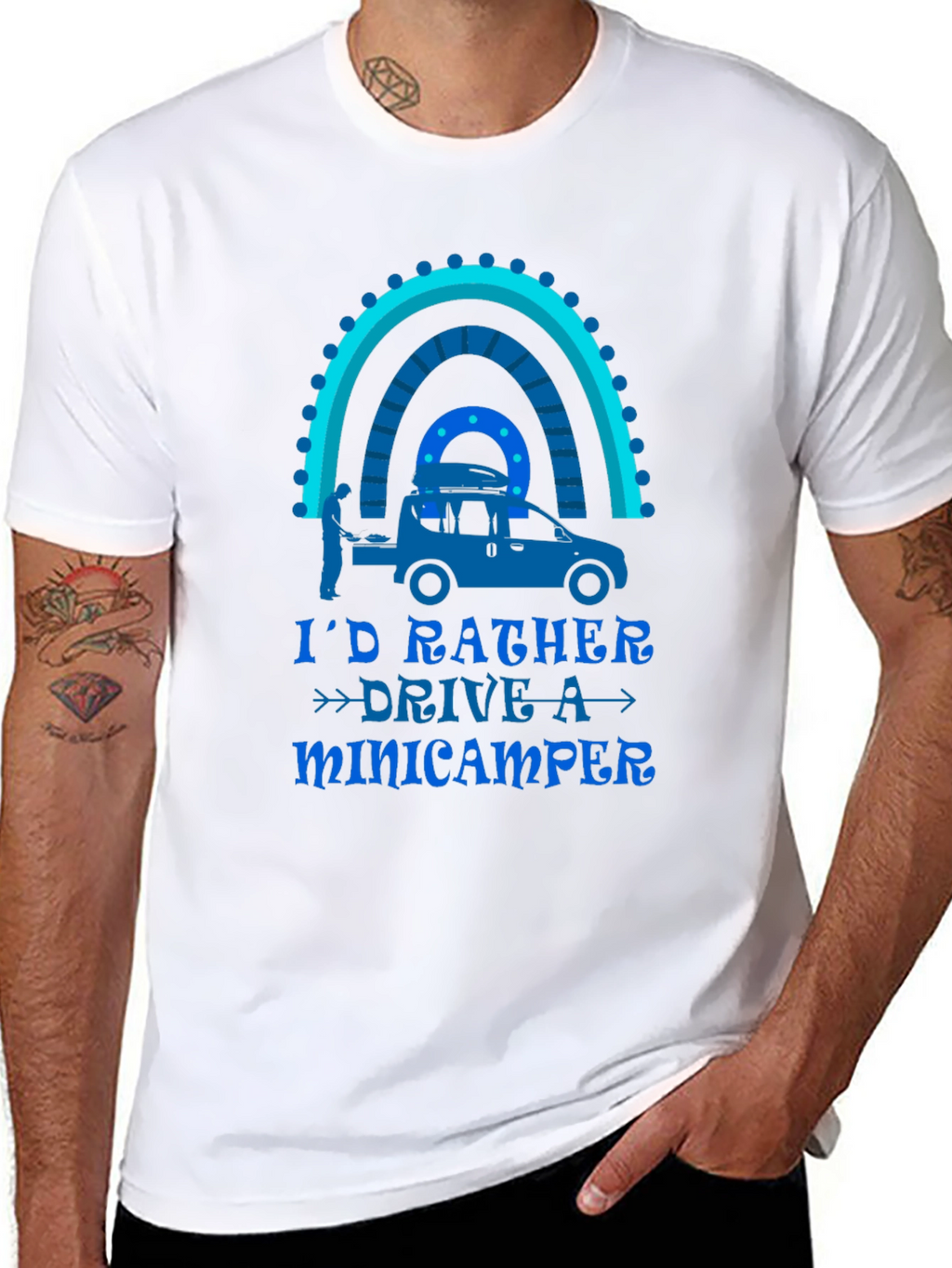 Id Rather Drive a Minicamper T-Shirt