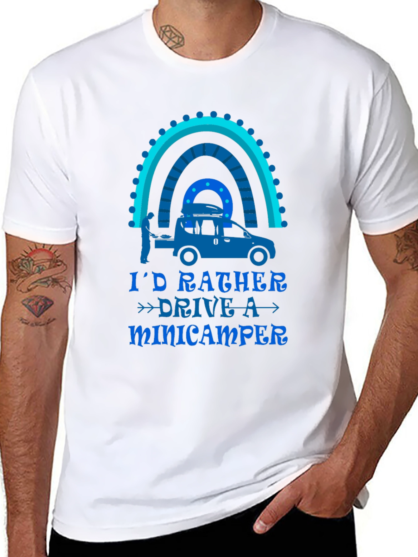 Id Rather Drive a Minicamper T-Shirt