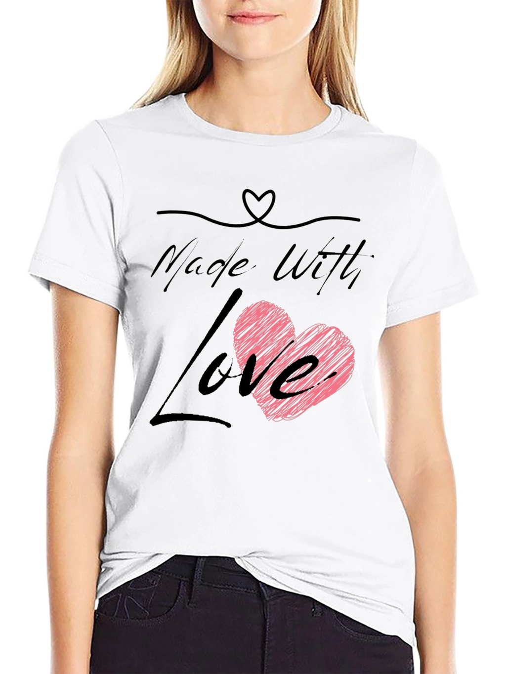 Made With Love Graphic T-Shirt