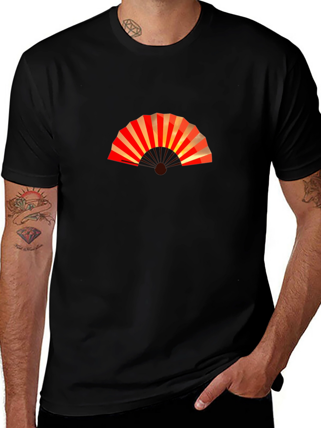 Fan Graphic Tee - Stylish & Unique Design