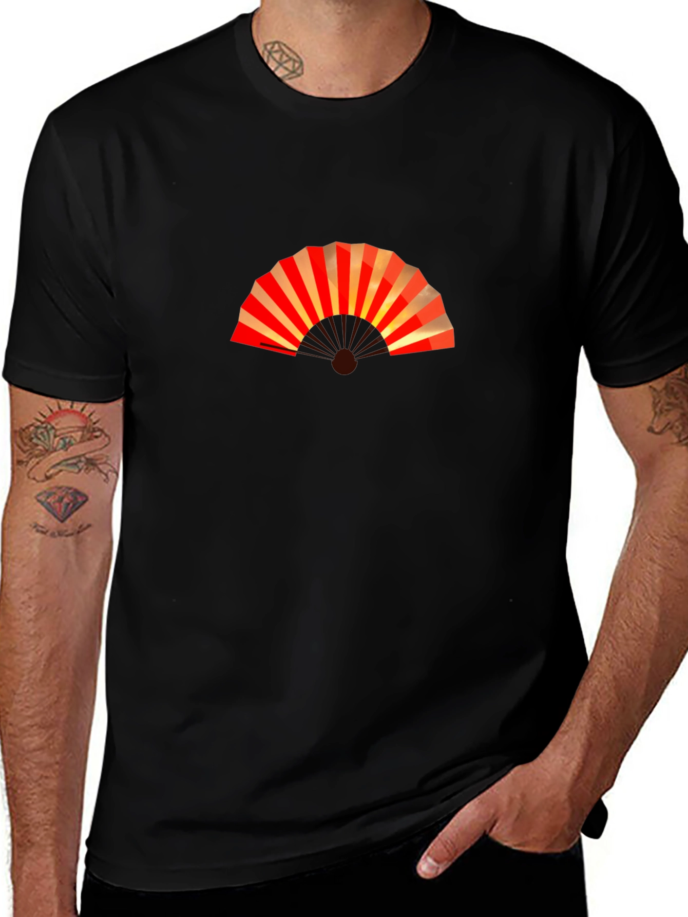 Fan Graphic Tee - Stylish & Unique Design