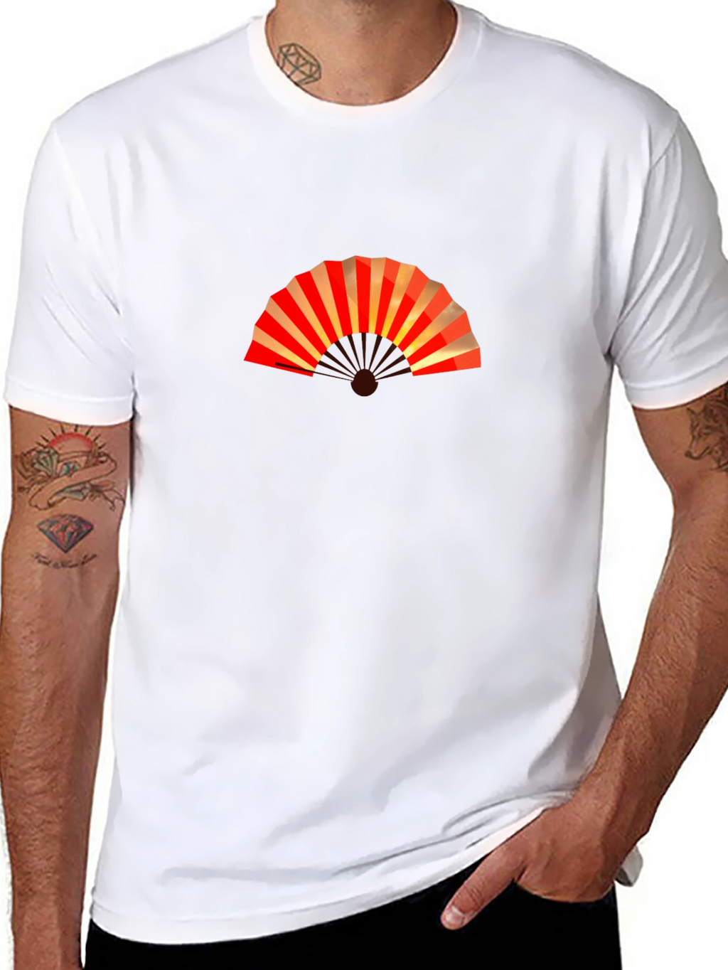 Fan Graphic Tee - Stylish & Unique Design