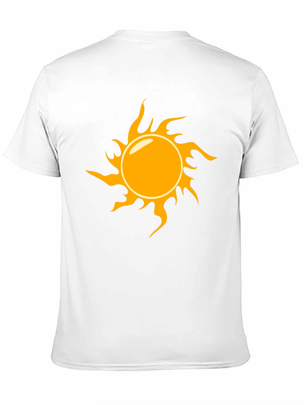 Sun Graphic Black T-Shirt - Stylish & Casual