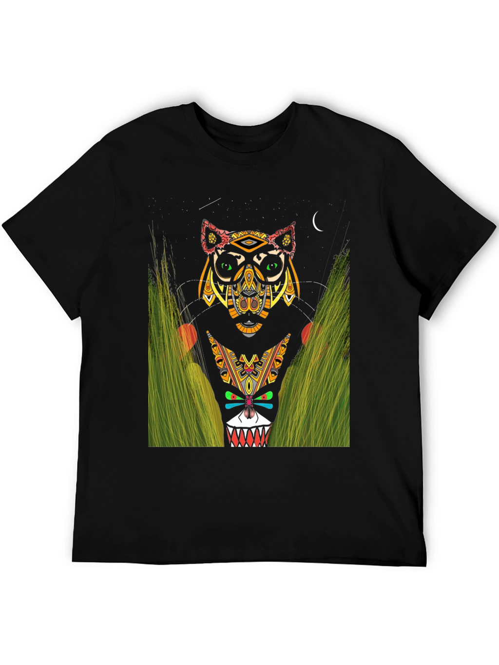 Tribal Totem Animal Graphic Tee