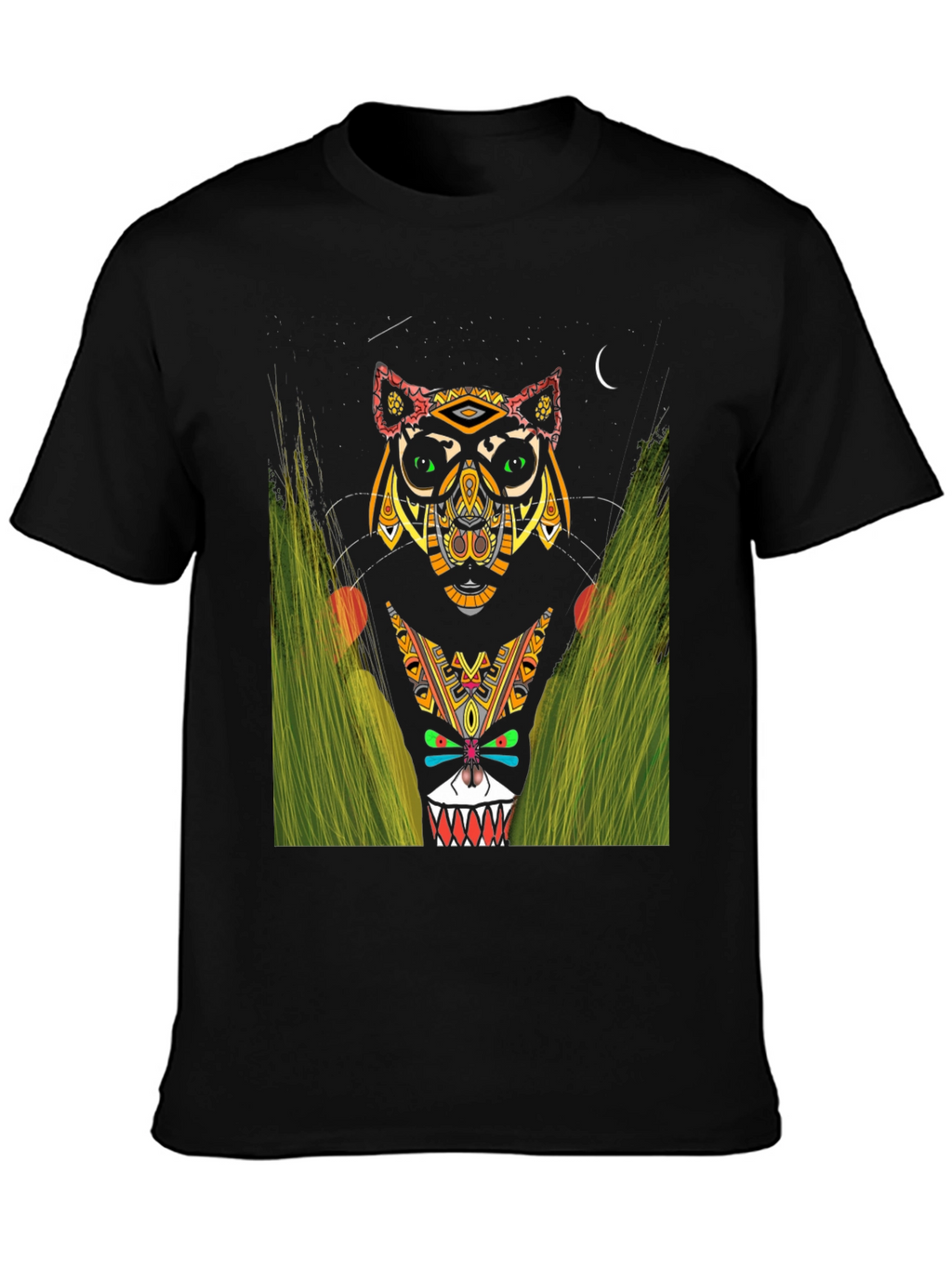 Tribal Totem Animal Graphic Tee